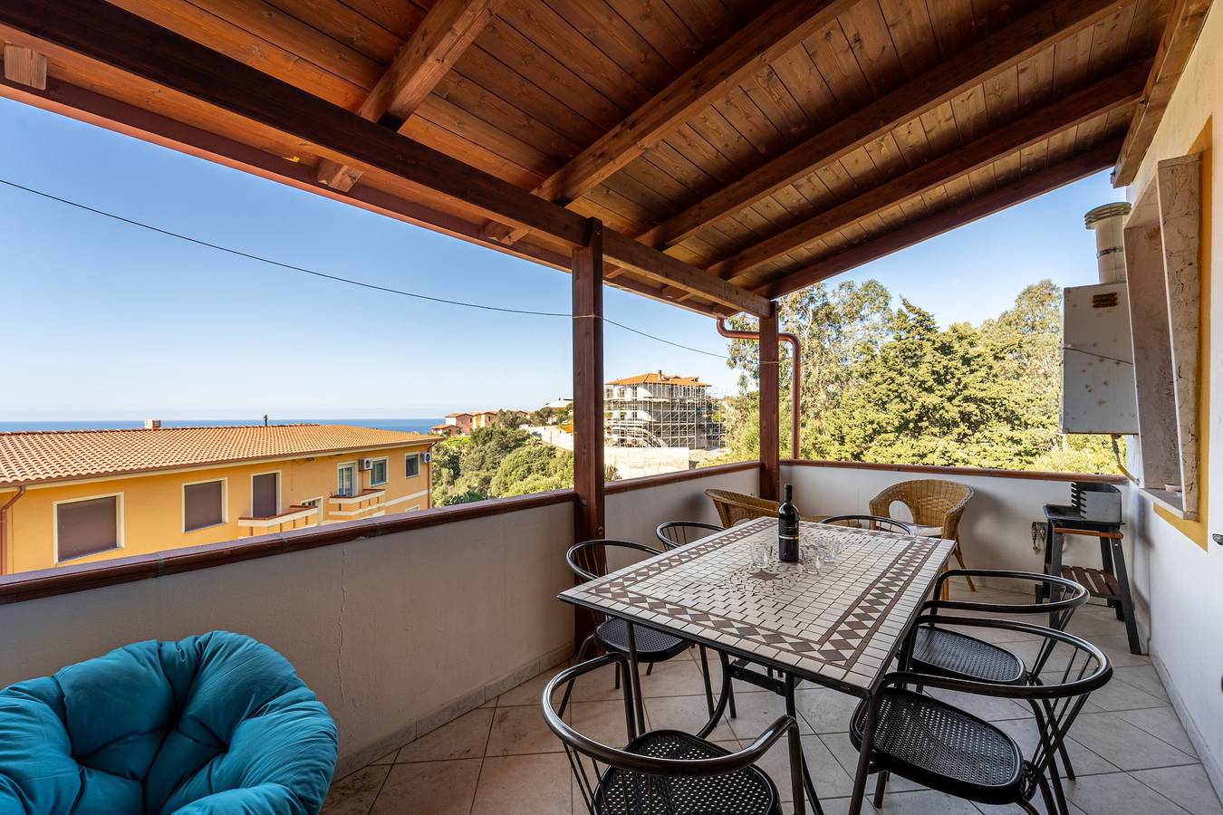 Casa de vacaciones "Casa Lamarmora" con gran terraza, aire acondicionado y Wifi in Nebida, Iglesias