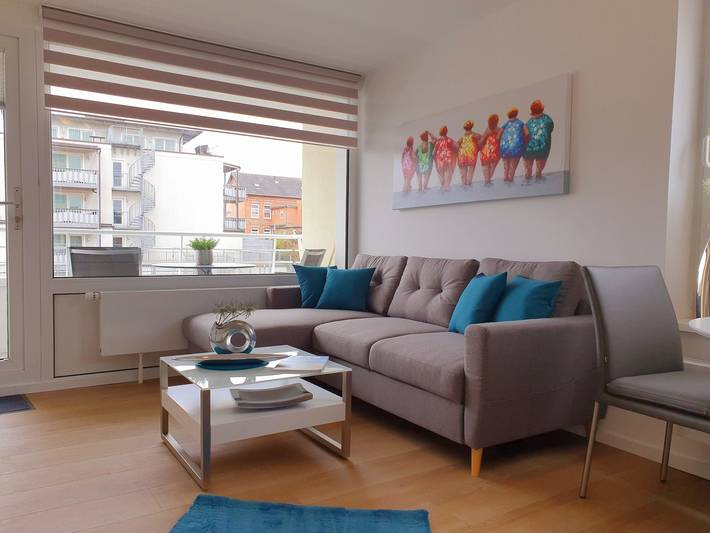 Ferienwohnung für 2 Personen, mit Balkon - 1