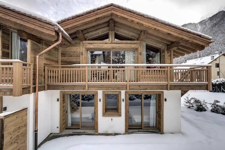 Gîte pour 12 personnes, avec jardin ainsi que sauna et vue dans Gare des Praz de Chamonix - 3