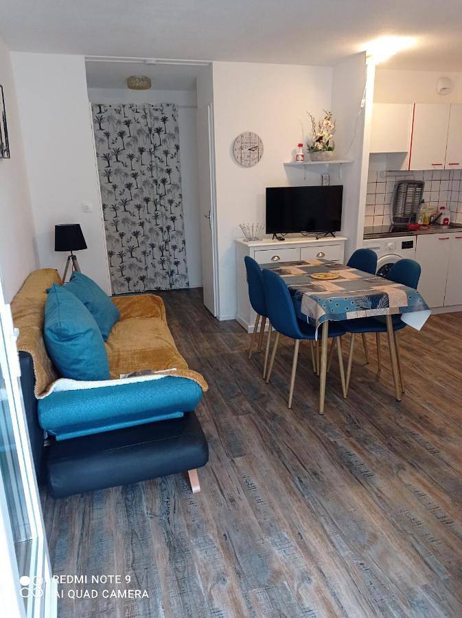 Gîte pour 3 personnes, avec terrasse dans Casino De Saint Brevin Les Pins