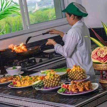 Villa pour 20 personnes, avec vue et jardin en Thailande