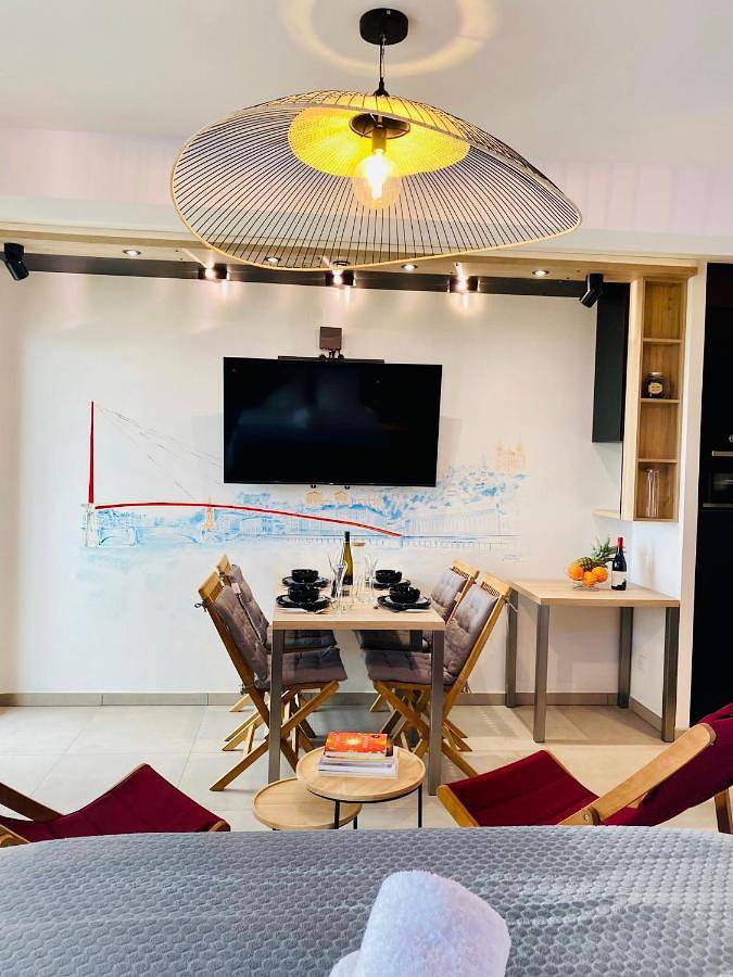 Gîte pour 3 personnes, avec vue et terrasse dans Gare de Lyon Part Dieu - 2