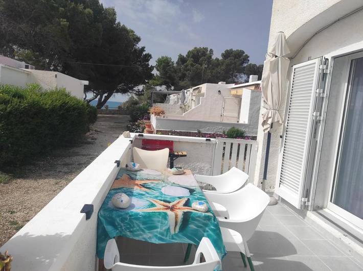 Appartement de vacances pour 5 personnes, avec jardin et vue