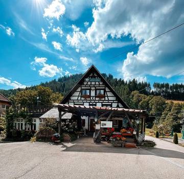 Maison d’hôte pour 4 personnes, avec jardin ainsi que balcon et vue à Alpirsbach