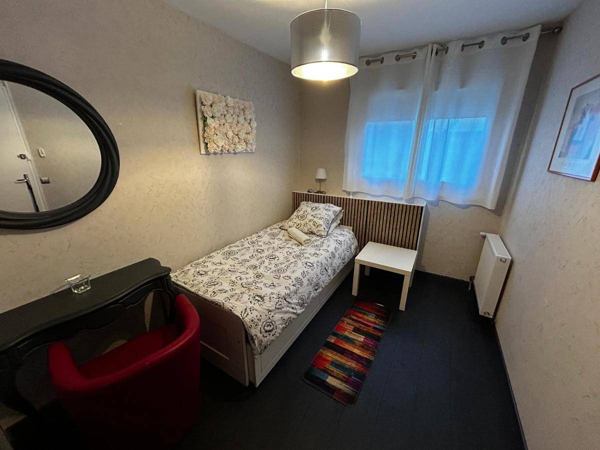 Double Room with Garden View in Vaulx-en-Velin, Lyon et ses environs