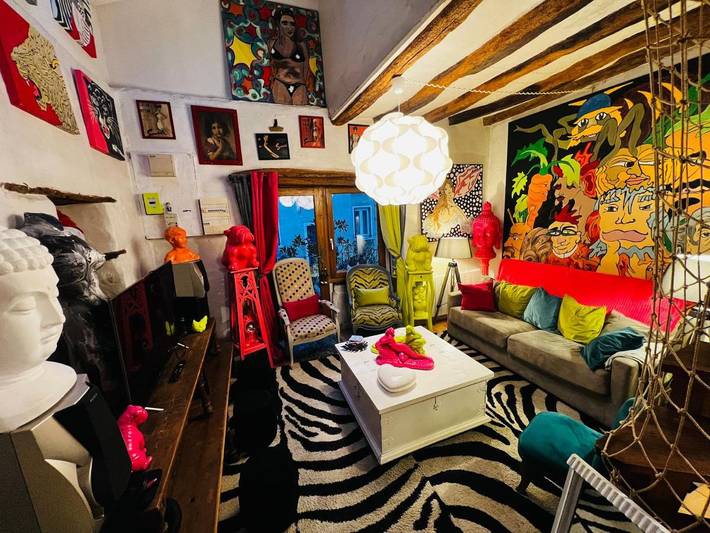 Maison de vacances pour 4 personnes, avec balcon et vue