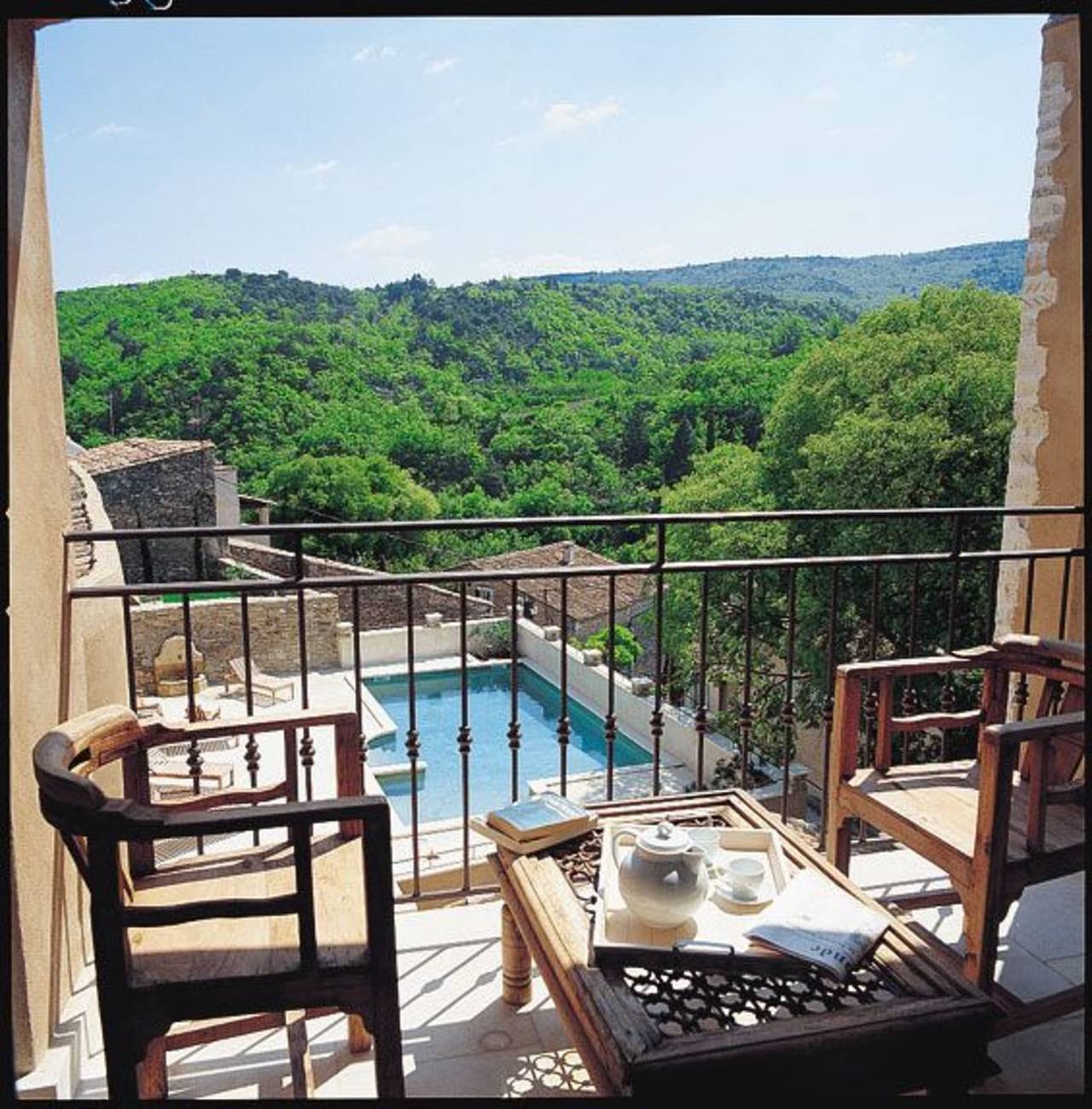 Ganze Wohnung, Ferienwohnung für 4 Personen mit Pool in Bonnieux, Regionaler Naturpark Luberon
