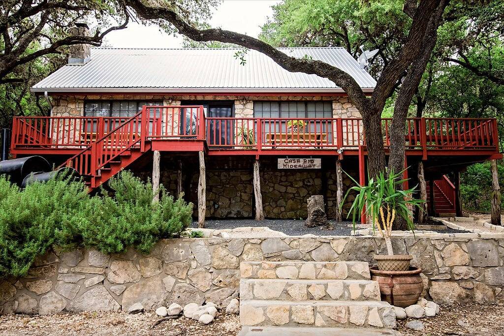 Casa Rio Hideaway auf der River Road in Concan, Uvalde County