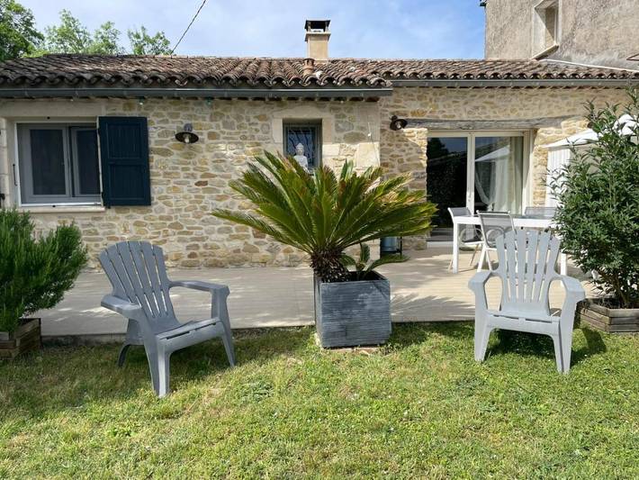 Location de vacances pour 7 personnes, avec jardin et vue, animaux acceptés à Saint-Victor-de-Malcap - 3