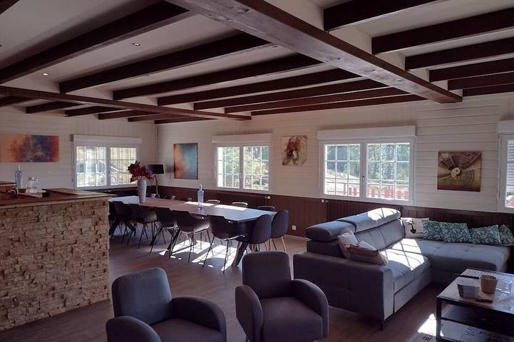 Gîte pour 6 personnes, avec Terrasse et Jardin dans Station De Ski Du Brabant