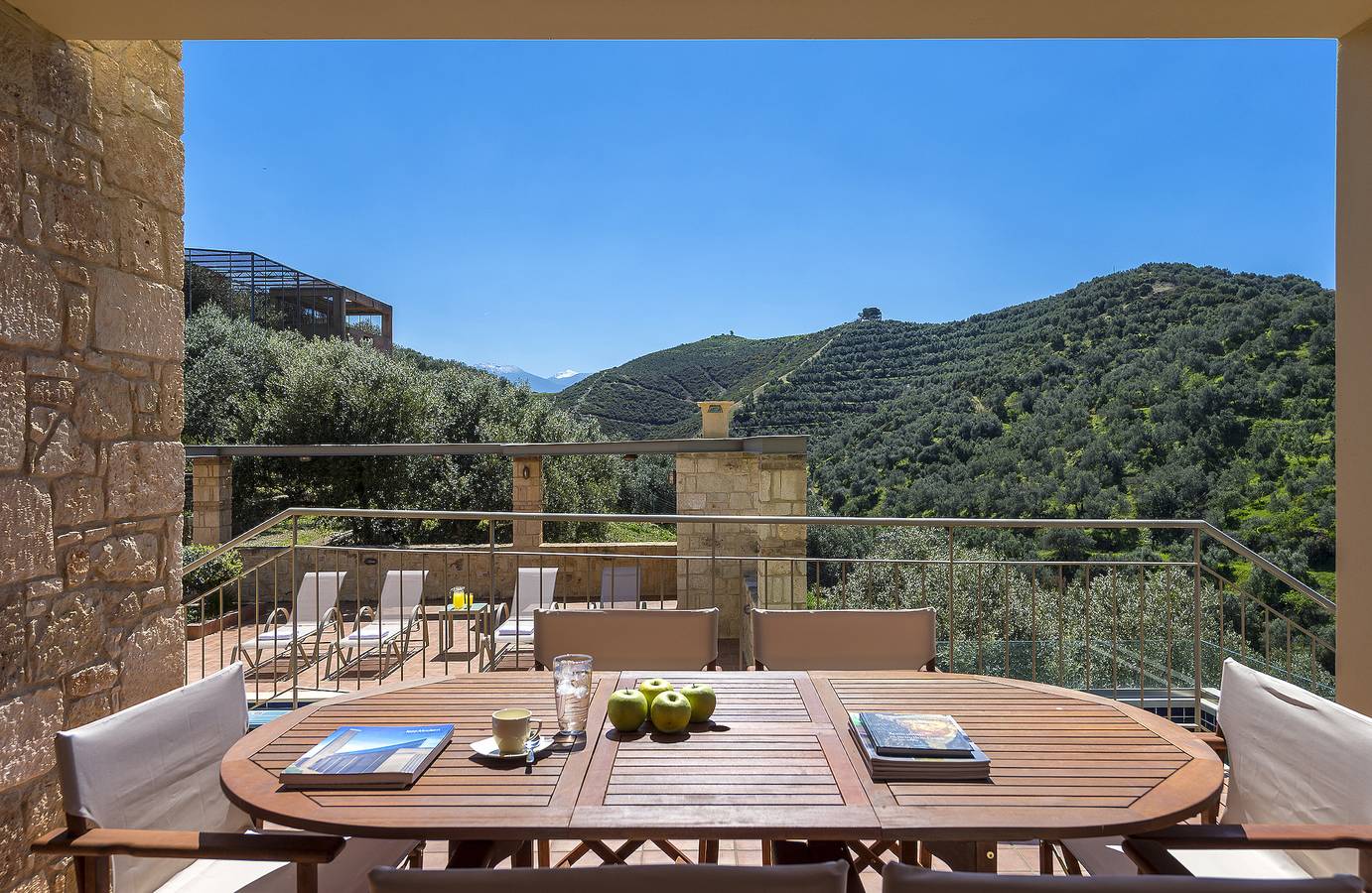 Villa 'Margarita's 3' with Sea View, Wi-Fi and Air Conditioning in Agia (Chania), Chania region