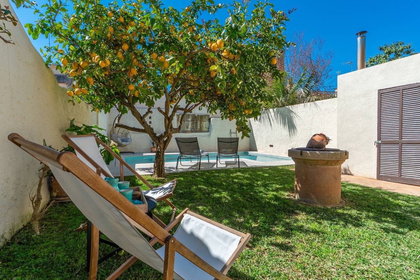 Casa Llimoner mit Pool und Garten, zentrumsnah in Sant Lorenç in Sant Llorenç des Cardassar, Mallorca Osten