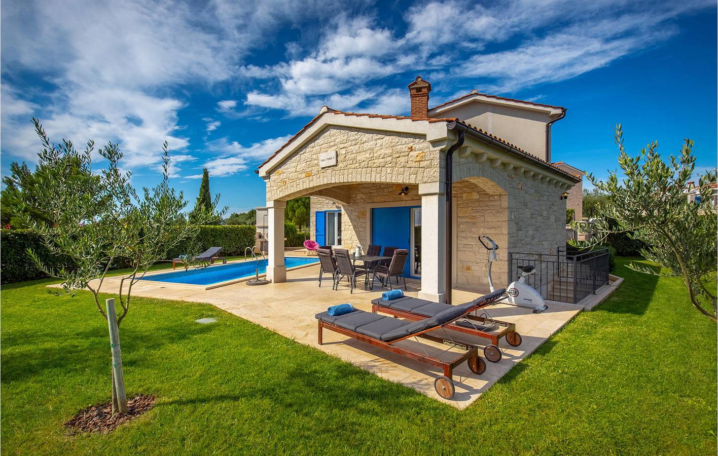 Maison de vacances pour 8 personnes avec terrasse in Tar-Vabriga, Région d'Umag