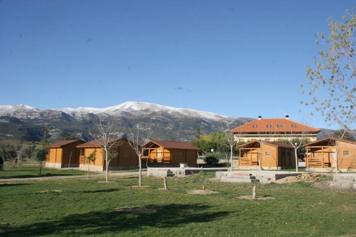 Camping pour 4 personnes, avec terrasse et piscine dans Aragon (Espagne) - 2