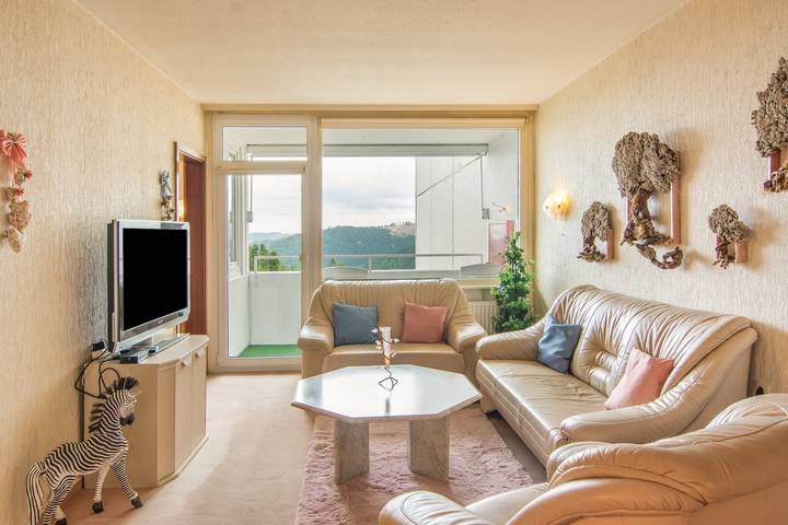 Ferienwohnung für 4 Personen, mit Balkon und Garten