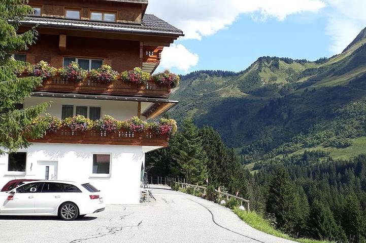 Ganze Wohnung, Doppelzimmer 2 - Hotel Sonnalpen in Bregenzerwald (Vorarlberg), Damüls