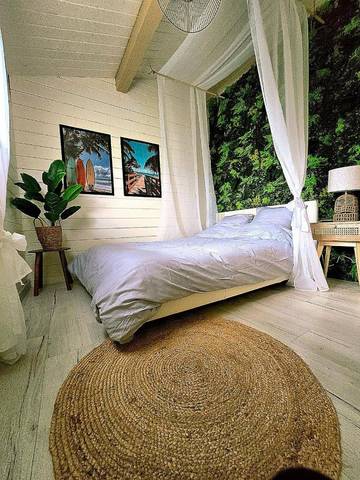 Gîte pour 4 personnes, avec jardin ainsi que sauna et vue à Massongy