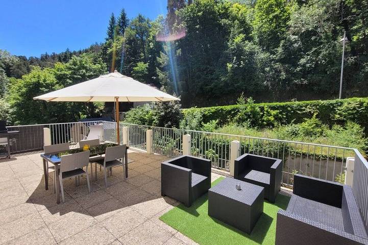 Appartement de vacances pour 4 personnes, avec Terrasse et Jardin