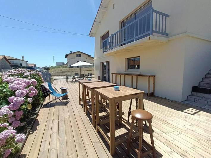 Location de vacances pour 12 personnes, avec jardin dans Plage sud (Mimizan Plage)