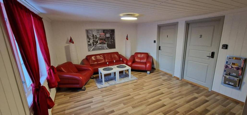 Maison d’hôte pour 2 personnes, avec terrasse, animaux acceptés dans Lillehammer