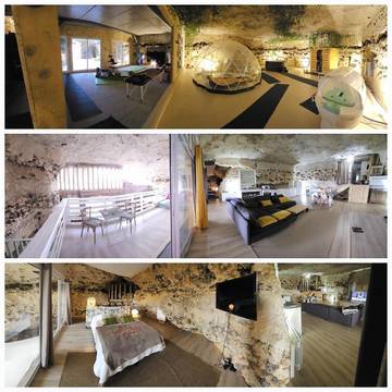 Gîte pour 2 personnes, avec sauna ainsi que jacuzzi et terrasse à Châteaudun
