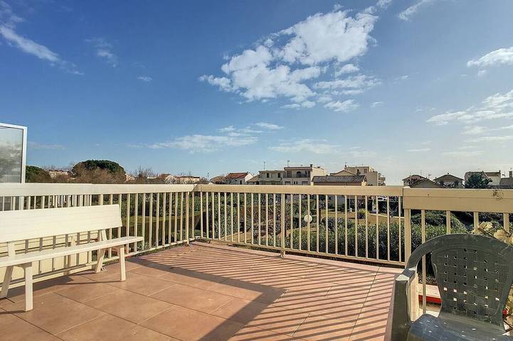 Location de vacances pour 6 personnes, avec jardin, animaux acceptés dans Plage de Carnon