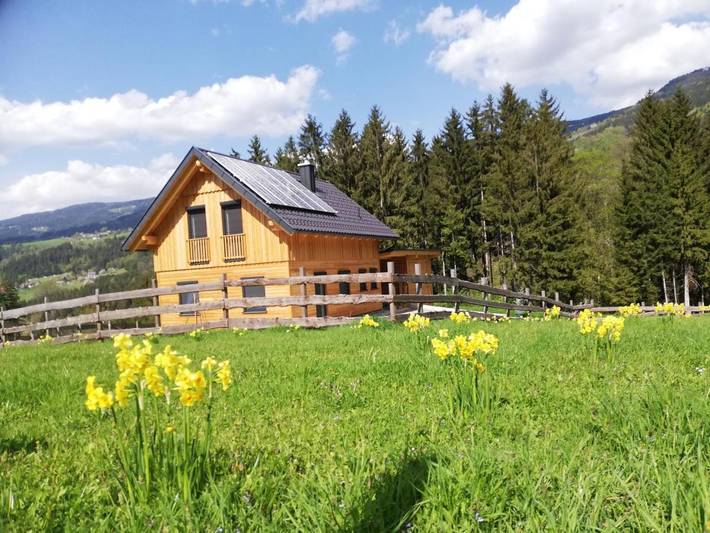 Ferienhaus für 4 Personen, mit Terrasse und Garten sowie Ausblick in Lavanttal