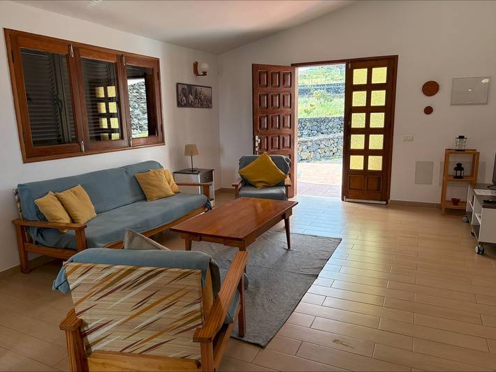 Apartamento para 4 personas, con terraza en Frontera pueblo (El Hierro)