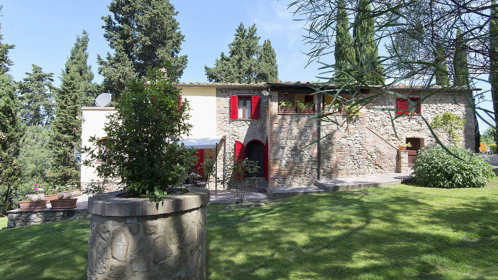 Ferienhaus für 8 Personen mit Terrasse in Volterra, Pisa Provinz