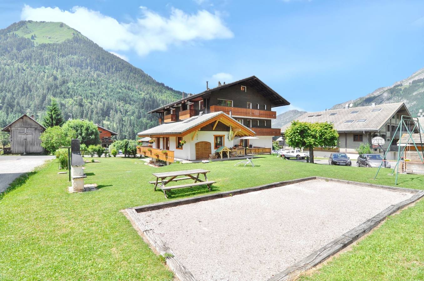 Apartamento entero, Apartamento cómodo en La Chapelle-d'Abondance 75 m² con jardín in La Chapelle-d'Abondance, Les Portes du Soleil