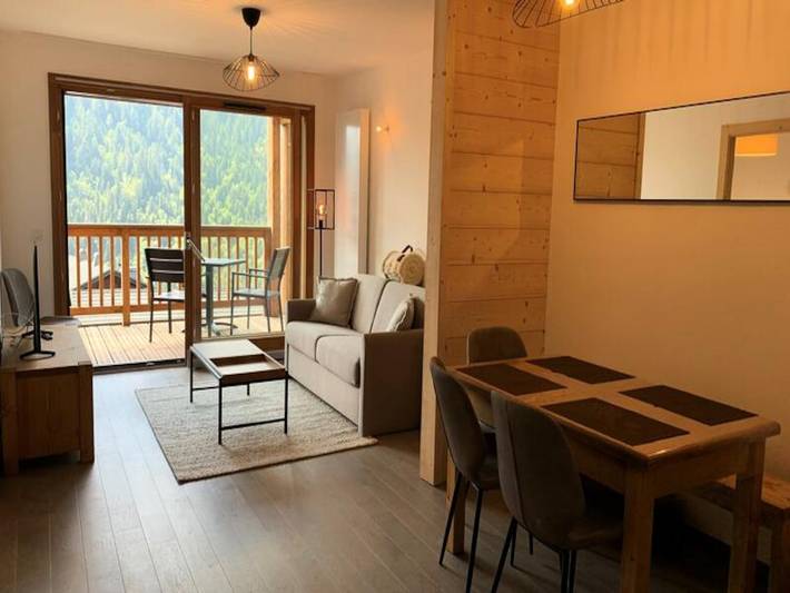 Gîte pour 4 personnes, avec balcon, adapté aux familles dans Office De Tourisme De Chatel - 3