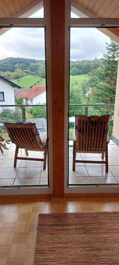 Gîte pour 4 personnes, avec vue et jardin à Heppenheim - 2