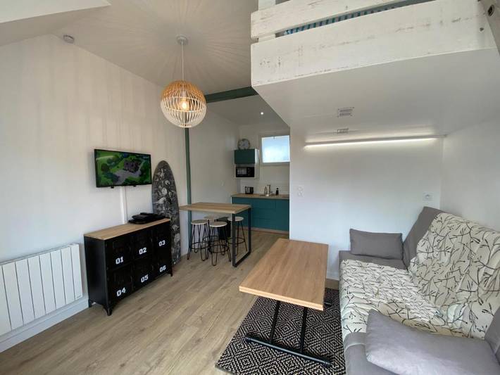 Appartement de vacances pour 4 personnes, avec jardin et terrasse