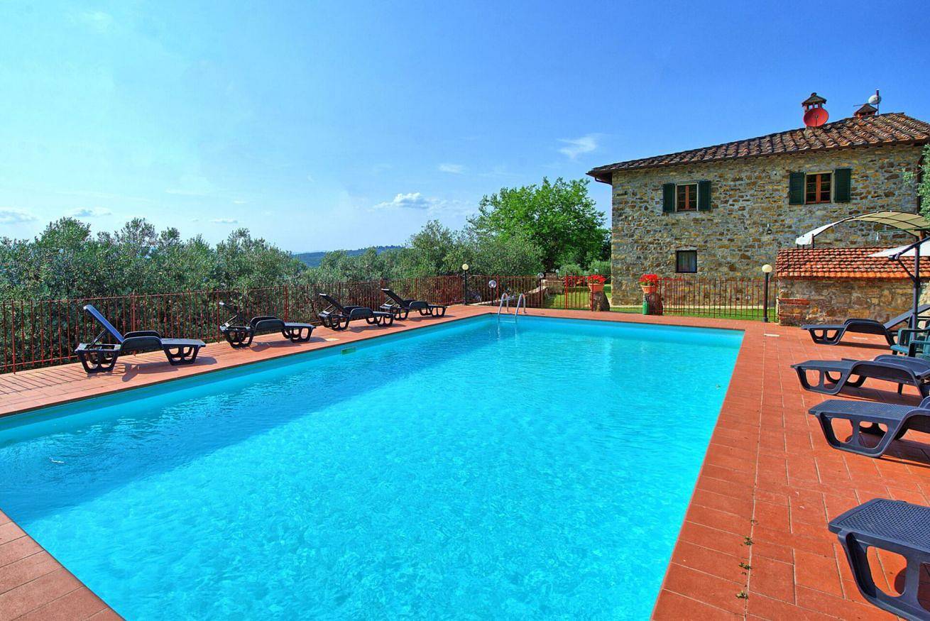 Villa für 16 Personen mit Pool in Pieve A Presciano, Laterina Pergine Valdarno