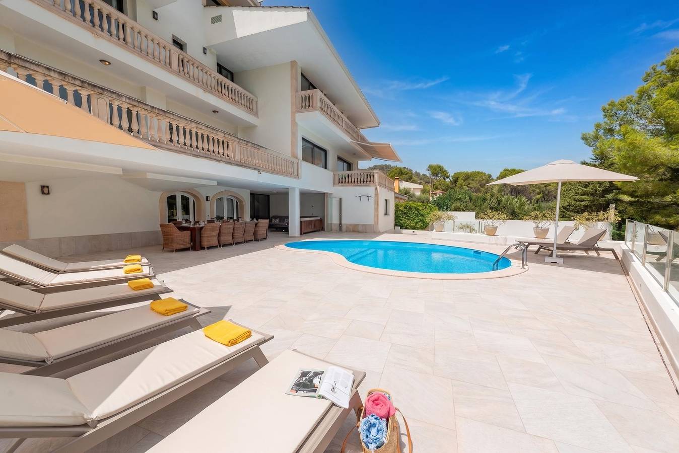 Villa für 12 Personen mit Pool in Son Vida, Palma