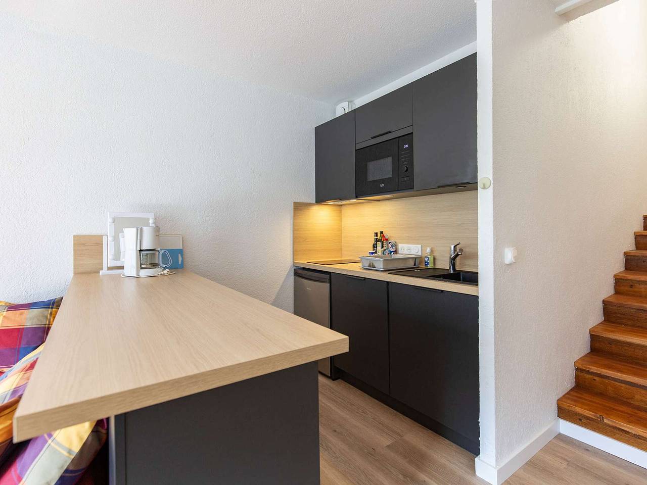 Appartement entier, Studio lumineux 6 personnes, sud, proche pistes - La Mongie in La Mongie, Bagnères-de-Bigorre