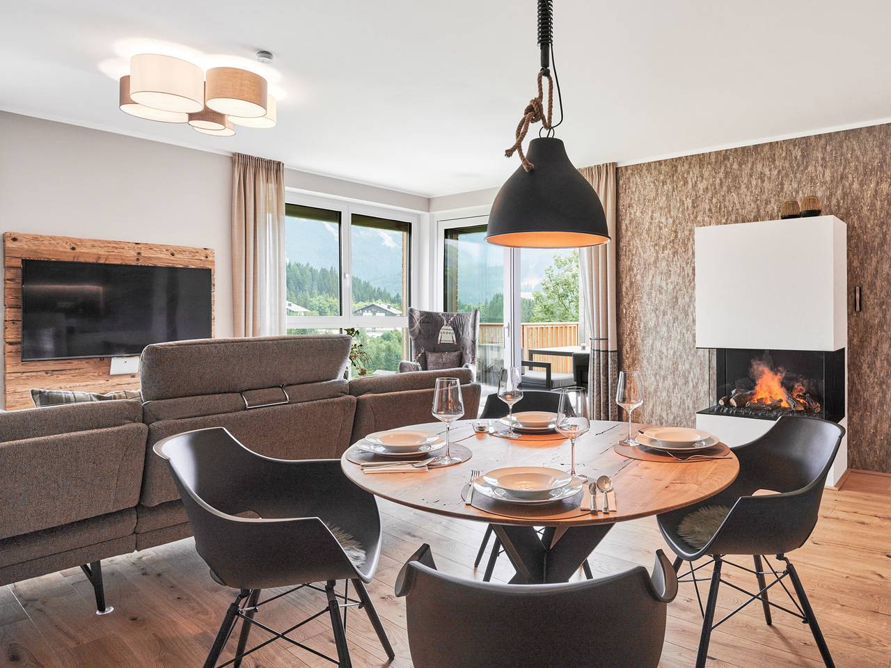 Ganze Wohnung, Ferienwohnung für 5 Personen mit Sauna in Tauplitz, Totes_Gebirge