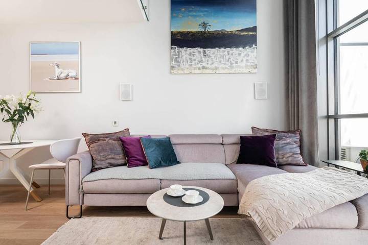 Loft dla 2 osób, z Balkon i Taras w Mokotów