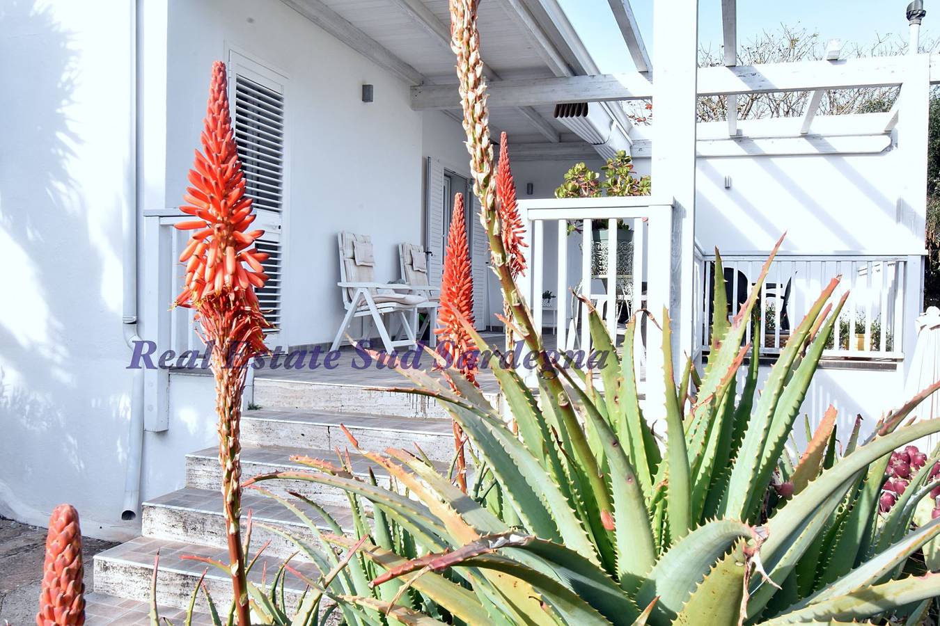 Ferienhaus für 4 Personen mit Garten in Porto Columbu, Sarroch