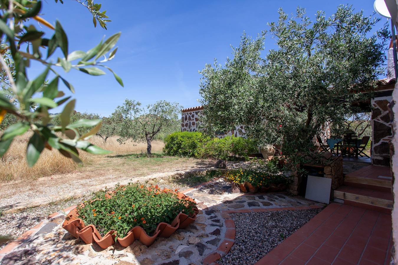 Maison de vacances "Sa Domedda" avec vue sur la montagne, jardin et climatisation in Sos Alinos, Orosei