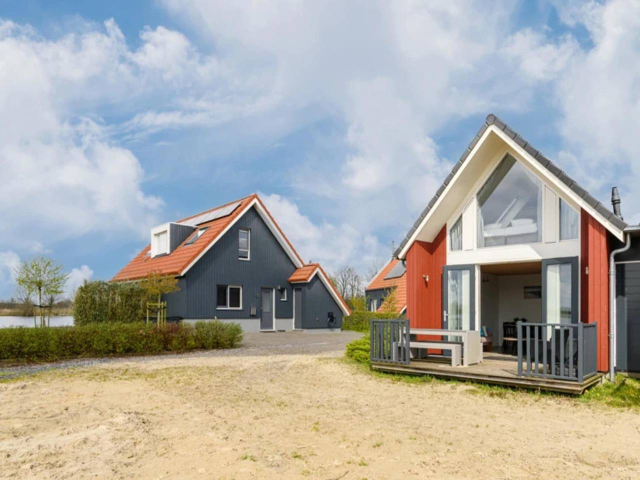 Ferienhaus mit Garten in der Nähe von Tjeukermeer in Friesland
