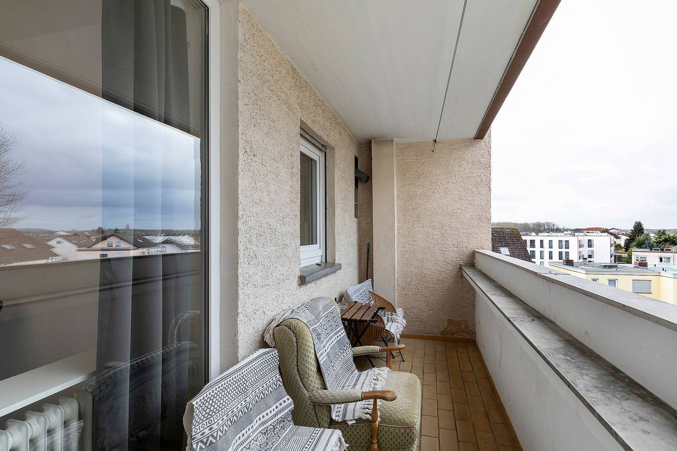 Ganze Wohnung, Ferienwohnung 'Bruchköbel 3 auch Für Monteure' mit Balkon und Wlan in Bruchköbel, Main-Kinzig-Kreis