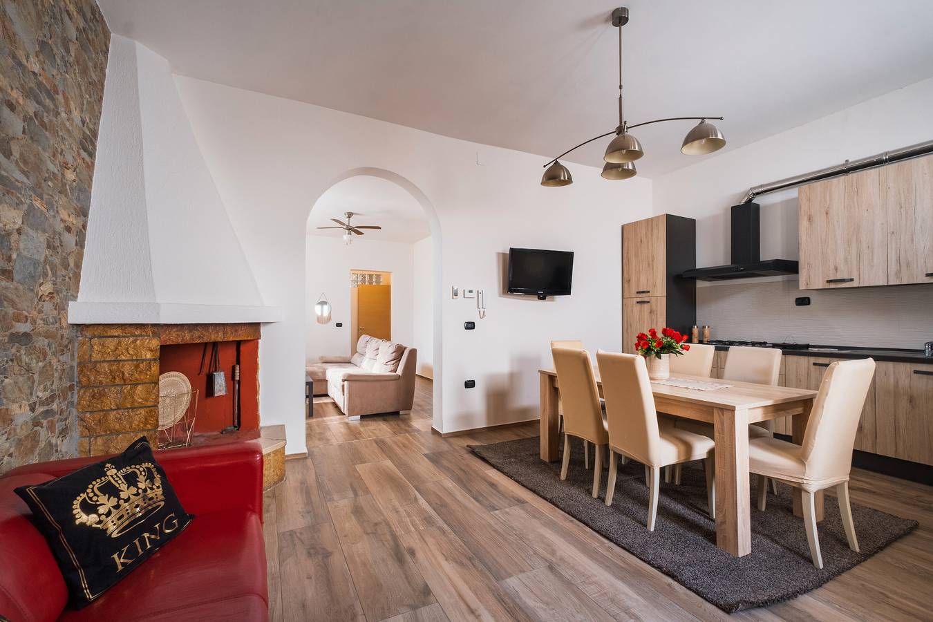 Ferienhaus 'Dimora Porto Dorato' mit Meerblick, Wlan und Klimaanlage in Porto Cesareo, Golf von Tarent