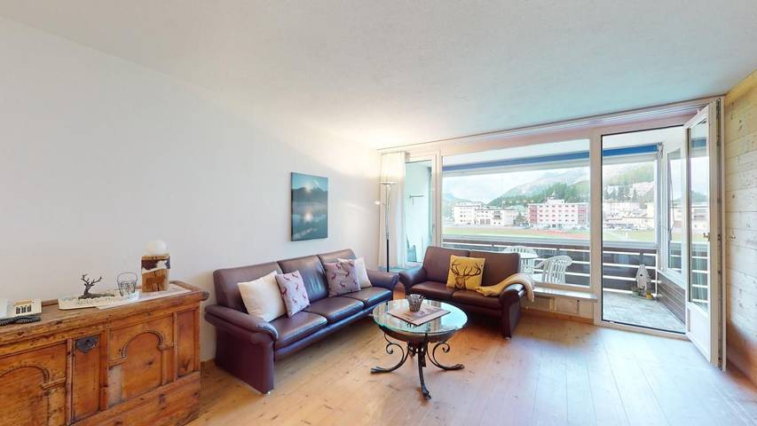 Ferienwohnung für 5 Personen, mit Ausblick und Garten in St. Moritz - 4