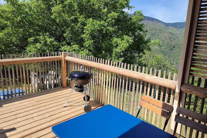 Gîte pour 5 personnes, avec piscine et jardin, animaux acceptés à Asperjoc - 3