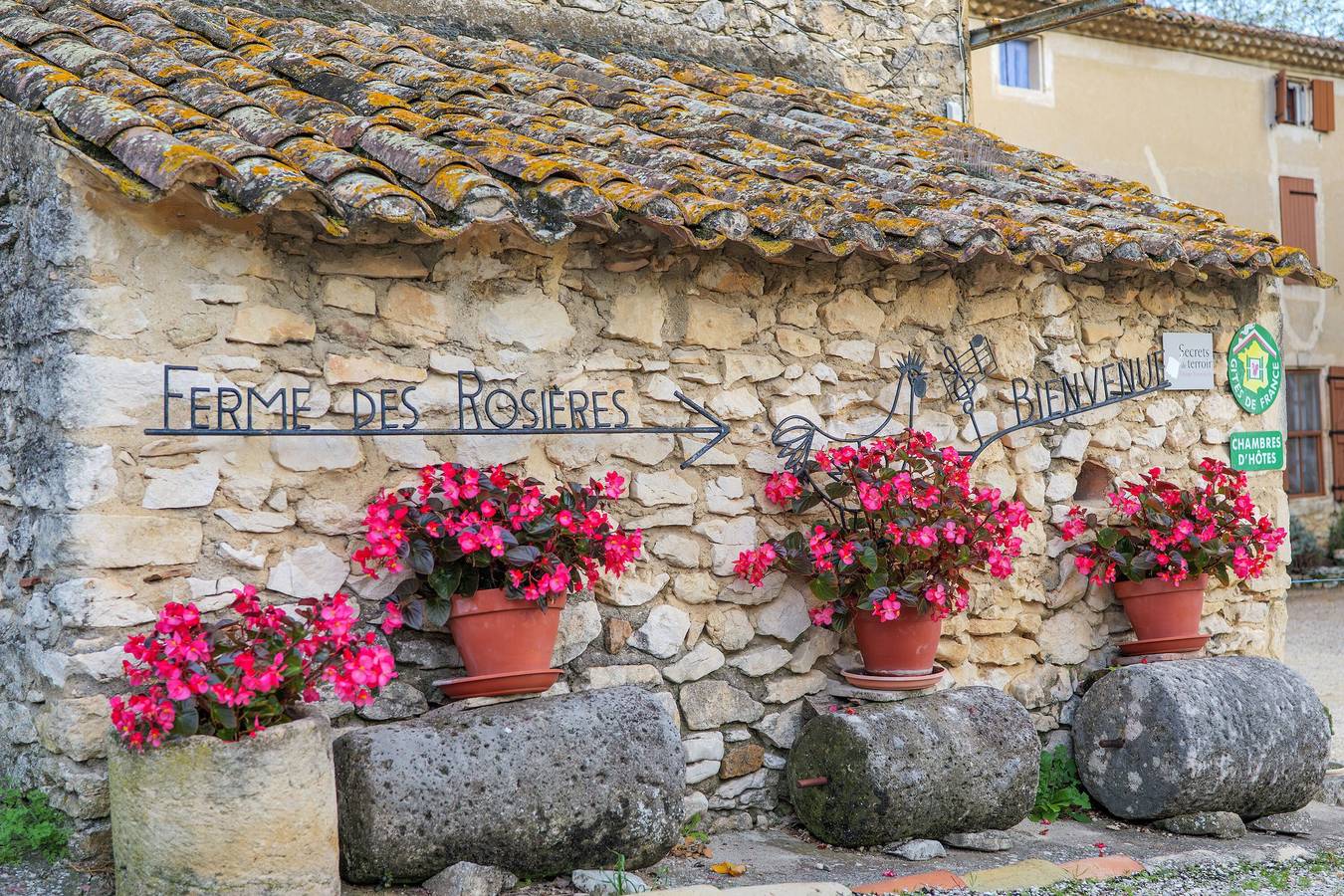La ferme des Rosières – Ferienhaus in der Drôme Provençale in La Garde-Adhémar, Nyons und Umgebung