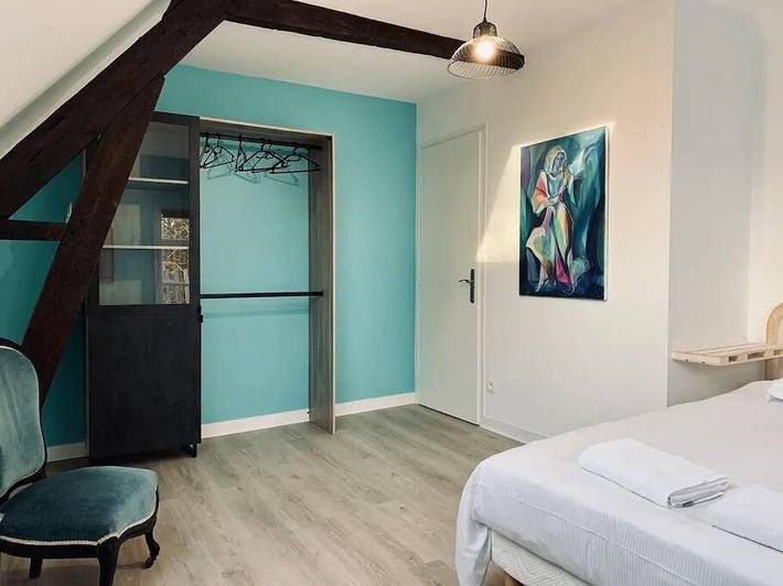 Gîte pour 6 personnes, avec vue ainsi que jardin et terrasse à Condette - 3