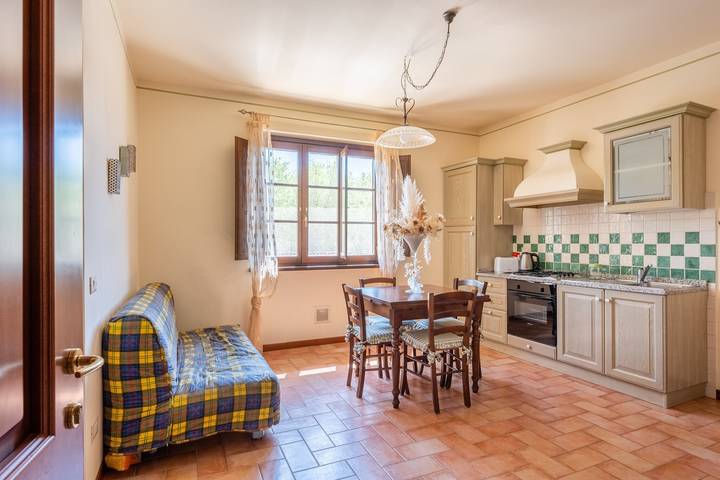 Casa vacanze "Mughetto" con piscina condivisa, terrazza e Wi-Fi in Montecarlo (Toscana), Provincia di Lucca