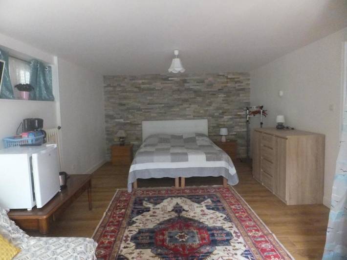 Chambre d’hôte pour 4 personnes, avec vue et jardin