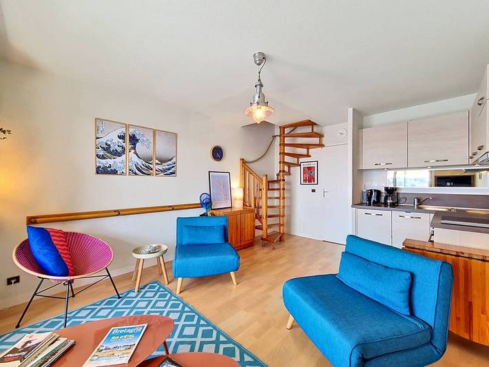 Ganze Wohnung, Duplex mit Meerblick – 4 Pers. in Étel, Côte des Mégalithes